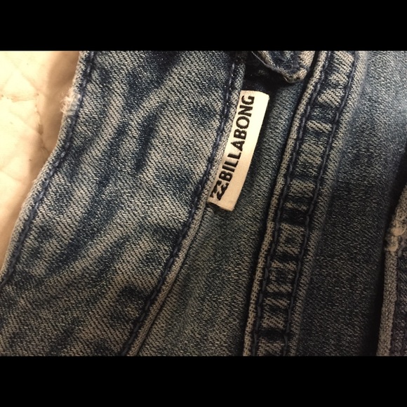 Billabong Denim Shorts with Lace Ties - Picture 5 of 5